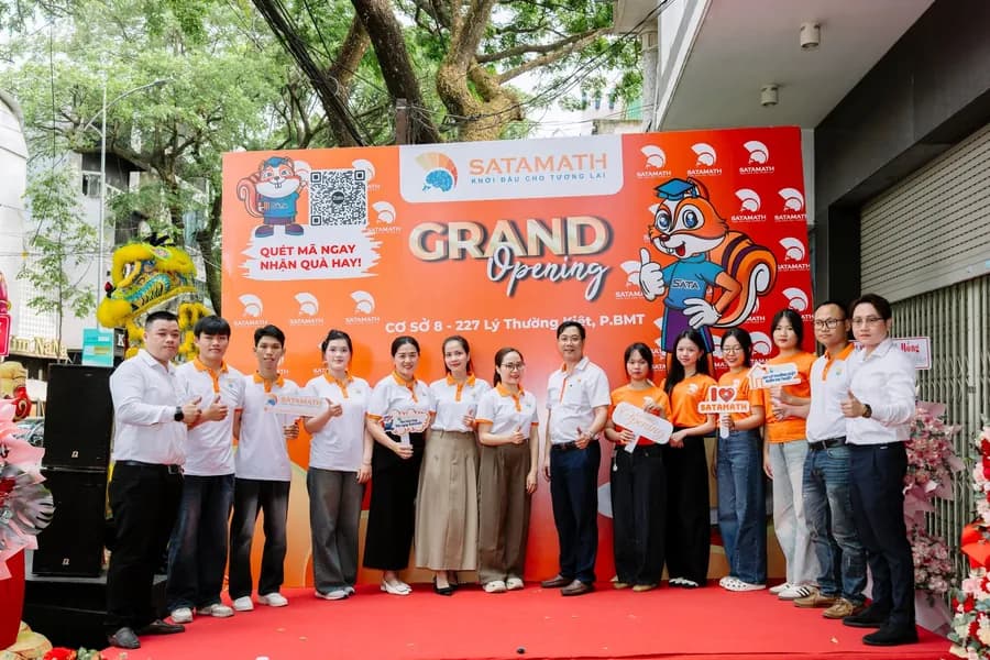 Khai trương cơ sở mới của hệ thống SataMath